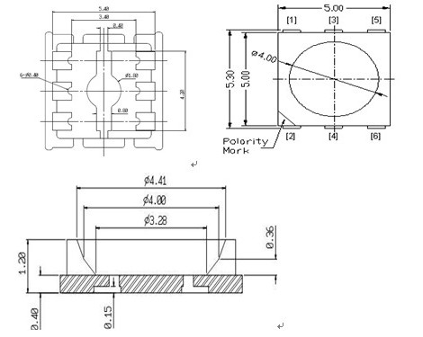 ͨ;���led 5051��Ƭʽ����LED����ͼ